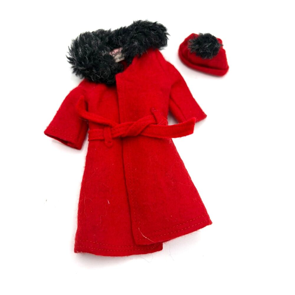 Vintage Mattel Barbie #819 Red It’s Cold Outside 1964